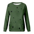 thumbnail image 5 of Bovemsi Womens Sweatshirts Dress Fall Fashion For Women 2025 Trendy Black Zip Up Printed Crew Neck Blouse Pullover Winter Fashion Clothes, 5 of 5