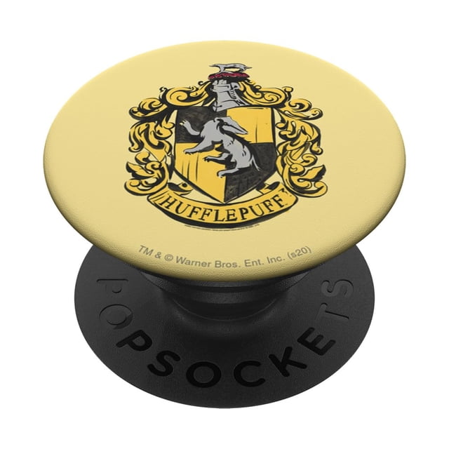 Emblema de Hufflepuff de PopSockets Grip dibujado en Harry Potter