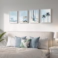 thumbnail image 3 of Lienzo para decoración mural Cuspin Coastal Beach, 4 piezas, 28 x 36 cm, 3 of 8