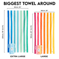 thumbnail image 3 of Dock & Bay Beach Towel - Quick Dry, Sand Free - Compact, Lightweight - 100% Recycled - Includes Bag, 3 of 5