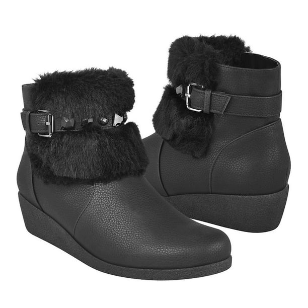 BOTAS CASUALES PARA DAMA CAPA DE OZONO 33814 SIMPIEL NEGRO Capa De Ozono 33814-1