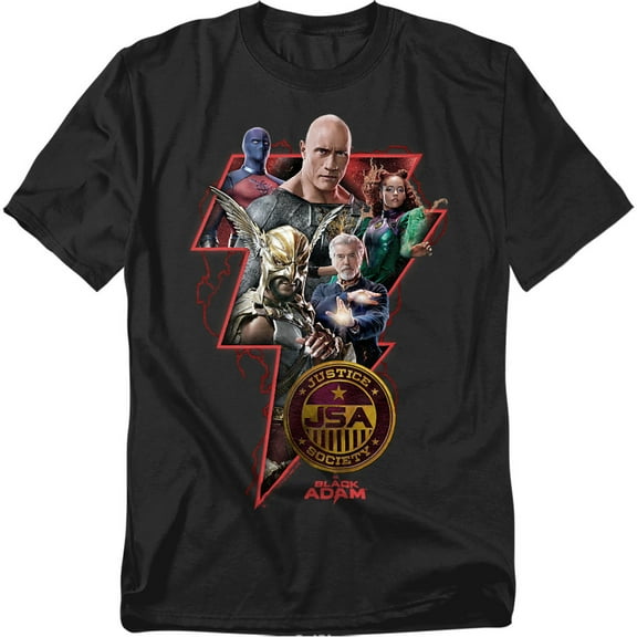 Black Adam T-Shirt Black Adam Character Bolt Unisex Graphic Tee For Men & Women