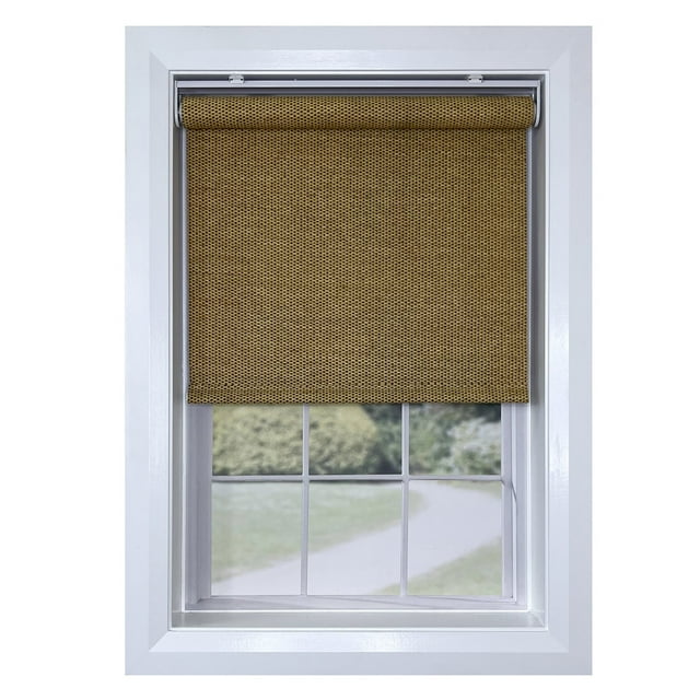 Versailles - Cordless Roller Shade, Marcellus Collection, Soft Close, 26" x 72", Brown