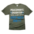 thumbnail image 4 of Funny Policeman's Daughter Shirt Keep Back 200FT Shirt Policeman Daughter Gifts Shirt (3X-Large Black), 4 of 6