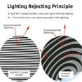 thumbnail image 5 of Yinzam 120inch Laser UST Projector Fresnel Screen for Day Light Using, 85% Ambient Light Rejecting (ALR) Fresnel Projector Screen for Ultra Short Lens Projector, 5 of 9