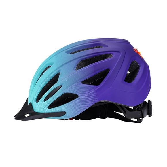 Casco de Ciclismo shamjiam Ligero Azul Púrpura Gorro de Ciclismo