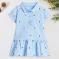 thumbnail image 2 of gdxvjhbj Robes pour Tout-Petites Filles Robe Bébé Fille Papillon Tutu à Volants Sans Manches Robes Robe de Fête 2T 3T (Bleu Ciel,2-3 Ans), 2 of 9