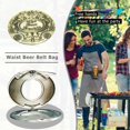 thumbnail image 1 of Hebilla de cinturón con cabeza de cerveza para botella, soporte para lata de camping (bronce antiguo clásico) FLhrweasw Nuevo, 1 of 5