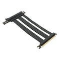 thumbnail image 1 of PCIe 4.0 X16 Riser Cable, 90 Degree High Speed GPU Extension Cable Extender Card Extension Adapter for RTX 4090 Ti for 8900 XT, 1 of 7