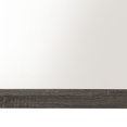 thumbnail image 4 of Transitional Style Rectangular Mirror with Natural Wood Grain Details, Gray, 4 of 6