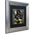 thumbnail image 2 of Trademark Fine Art "Georgette II" Canvas Art by Color Bakery Black Matte, Silver Frame, 2 of 4