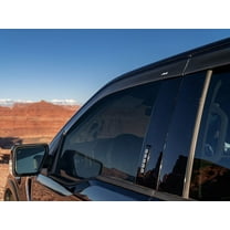 Auto VentShade (AVS) by RealTruck Outside Mount Ventvisor® Window Deflectors Front Only Compatible with 2015-2024 Ford F150 Regular Cab, 2017-2024 Ford F250, F350, F450, F550