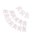 thumbnail image 1 of WHAMVOX 1Set Mother's Day Banner Multi Color Paper Hanging Garland for Indoor and Outdoor Party Decor, 1 of 8