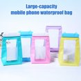 thumbnail image 2 of Waterproof Phone Pouch Works with All Phones Touchscreen Clear Floating Cell Phone Dry Bag Case Protector Beach Cruise Ship Travel Essentials, 2 of 8