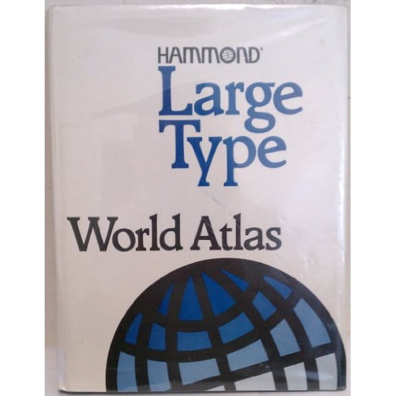 Pre-Owned Hammond Large Type World Atlas