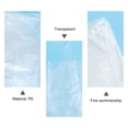 thumbnail image 4 of OATIPHO Disposable Plastic Apron White Waterproof for Cooking and Protection 50Pcs, 4 of 5