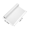 thumbnail image 2 of Uxcell 16 Feet x 16 Inch Art Easel Paper Roll，1 Pcs Wrapping Paper Art Craft, White, 2 of 5