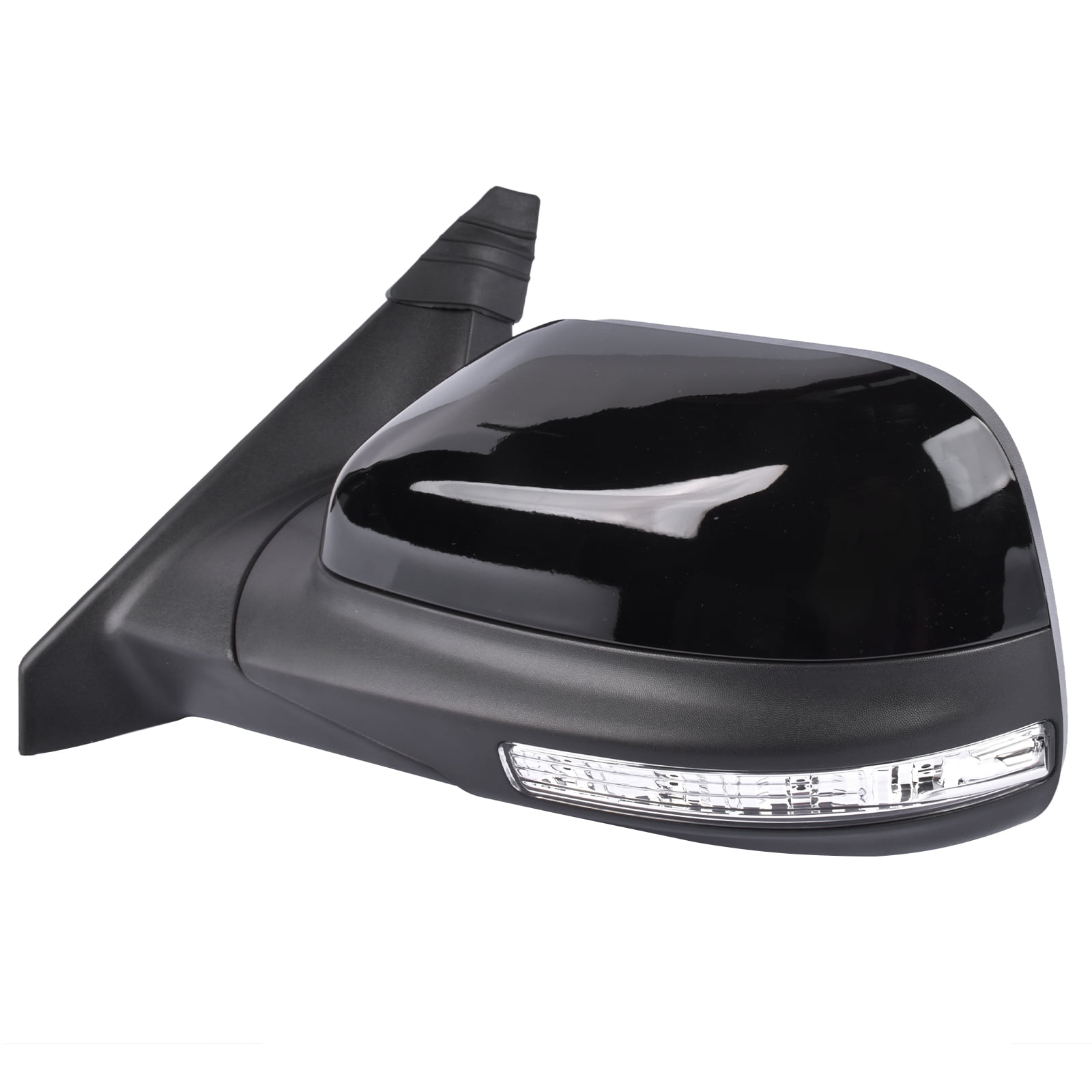 Mustrod Left Driver Side Mirror w/ Turn Signal Puddle Heated Light for 16-19 Ford Explorer FO1320554