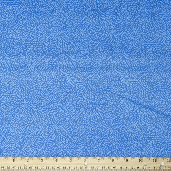 Waverly Inspirations 45" 100% Cotton Bust Sewing & Craft Fabric 8 yd By the Bolt, Provence Blue