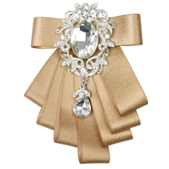 Luminous Diamond Adjustable Elastic Rope Fashionable Chic Accessory Apricot