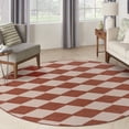 thumbnail image 5 of Nourison Positano 8' x Round Terracotta Modern Rug, 5 of 11