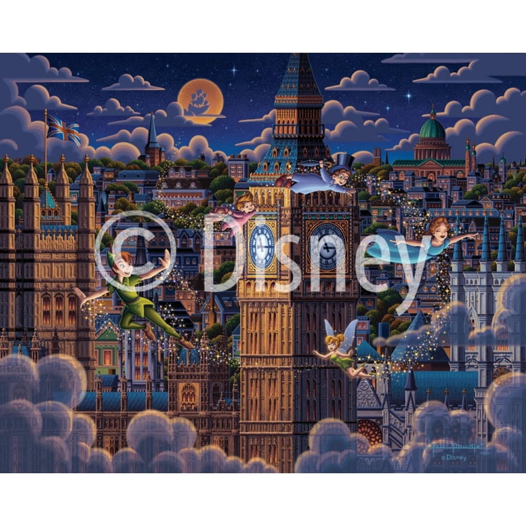 Peter Pan Learning to Fly 500 Piece Puzzle | Disney Dowdle Puzzle