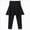 B34--Black, variant on 8-9 Years Toddler Girls Leggings With Skirt High Waisted Tennis Athletic Flowy Skirted Legging With Pockets For Kid Sweatpants Joggers Pants Fall and Winter White Cargo Pants