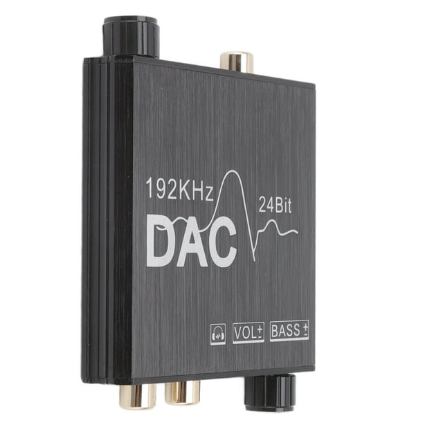 Convertidor de sonido óptico a RCA Fugacal digital a analógico Aleación de aluminio