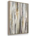 thumbnail image 3 of Color Ripple Framed Premium Gallery Wrapped Canvas - Ready to Hang - 25 x 37 - Natural Wood Floating Frame, 3 of 9