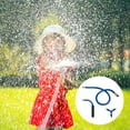thumbnail image 3 of Rotating Trampoline Sprinkler Garden Trampoline Spray Water Park Summer Water Fun Sprayer, 3 of 8