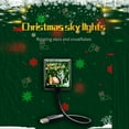 thumbnail image 6 of EUDIDV Xmas Decorative Lights Christmas Snowflake Pattern Port USB Indoor In Car Use Lasers Projector Light Festive String Lights, 6 of 6