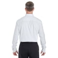 thumbnail image 2 of Devon & Jones DG532 Men's Crown Collection Royal Dobby Dress Shirt-White-M, 2 of 3