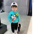 thumbnail image 1 of Suéter de dibujos animados de Mickey Mouse de Disney de ocho colores Tops Niños y niñas Suéter de moda informal de primavera y otoño Tops130 height120-125cm zhangyuxiang CONDUJO, 1 of 2