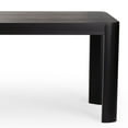 thumbnail image 5 of Plank+Beam Contour 72" Dining Table, Solid Wood Table for 6,Rectangular Table, Black, 5 of 9