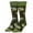 Bass, variant on Novelty Crew Socks Men's Women's, Trout, Graphic Print, Large