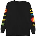 thumbnail image 2 of DC Comics Boys Superman Super Hero Long Sleeve T-Shirt, Looney Tunes for Little and Big Boys Sizes 4-20, Black, 14-16, 2 of 6