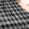 thumbnail image 3 of Gray Black Checkerboard Checkered Pattern Blanket,Comfortable Soft Flannel Throw Blanket,All Season,Warm Lightweight Blankets for Sofa Bed Couch Living Room Chair,30"x40", 3 of 4