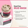 thumbnail image 3 of Mascarilla de barro Yeouth Dead Sea con ácido hialurónico y aceite de aguacate 240 ml, 3 of 8