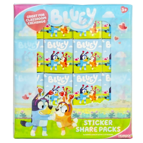 Bluey Sticker Share Packs