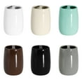 Mainstays Basic Arctic White Toothbrush Holder, 1 Each