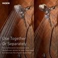 thumbnail image 4 of Moen Engage Chrome Magnetix 2-in-1 Combo Rain Showerhead with Detachable Handheld Shower Spray, Featuring Magnetic Docking System, 4 of 7