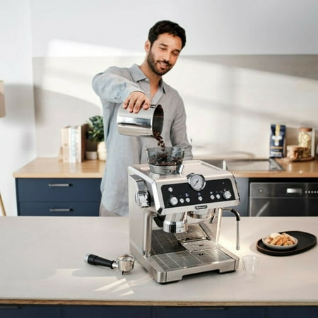 De'Longhi - La Specialista Prestigio Espresso Machine with Dual Heating System - Stainless Steel