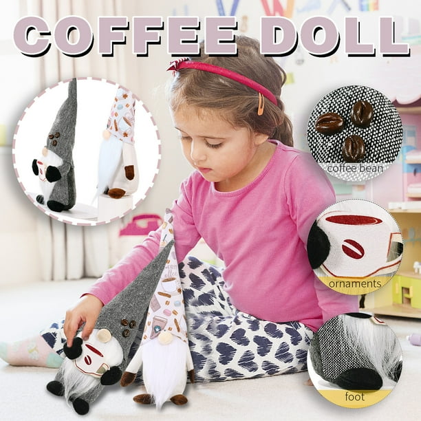 Ganfancp Café Rudolph Muñeca Europea y Adornos de Estilo Decoración de La Ventana Artículos En Liquidación 1 Muñeca