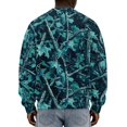 thumbnail image 5 of IAJDKMEK Men's Loose Camo Corduroy Sweatshirt - Crewneck Long Sleeve Pullover Top for Men, Casual Print Sweatshirt for Everyday Comfort, 5 of 5