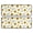 Sunflower White Pattern, variant on Sunflower White Pattern Anti Fatigue Kitchen Rugs Set Of 2, Non Slip Washable Decorative Floor Mats for Sink Laundry and Home Use, 17"x47"