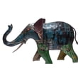 thumbnail image 4 of De Kulture Works 10" All Occasion Elephant Recycled Iron Decorative Figurine, 4 of 8