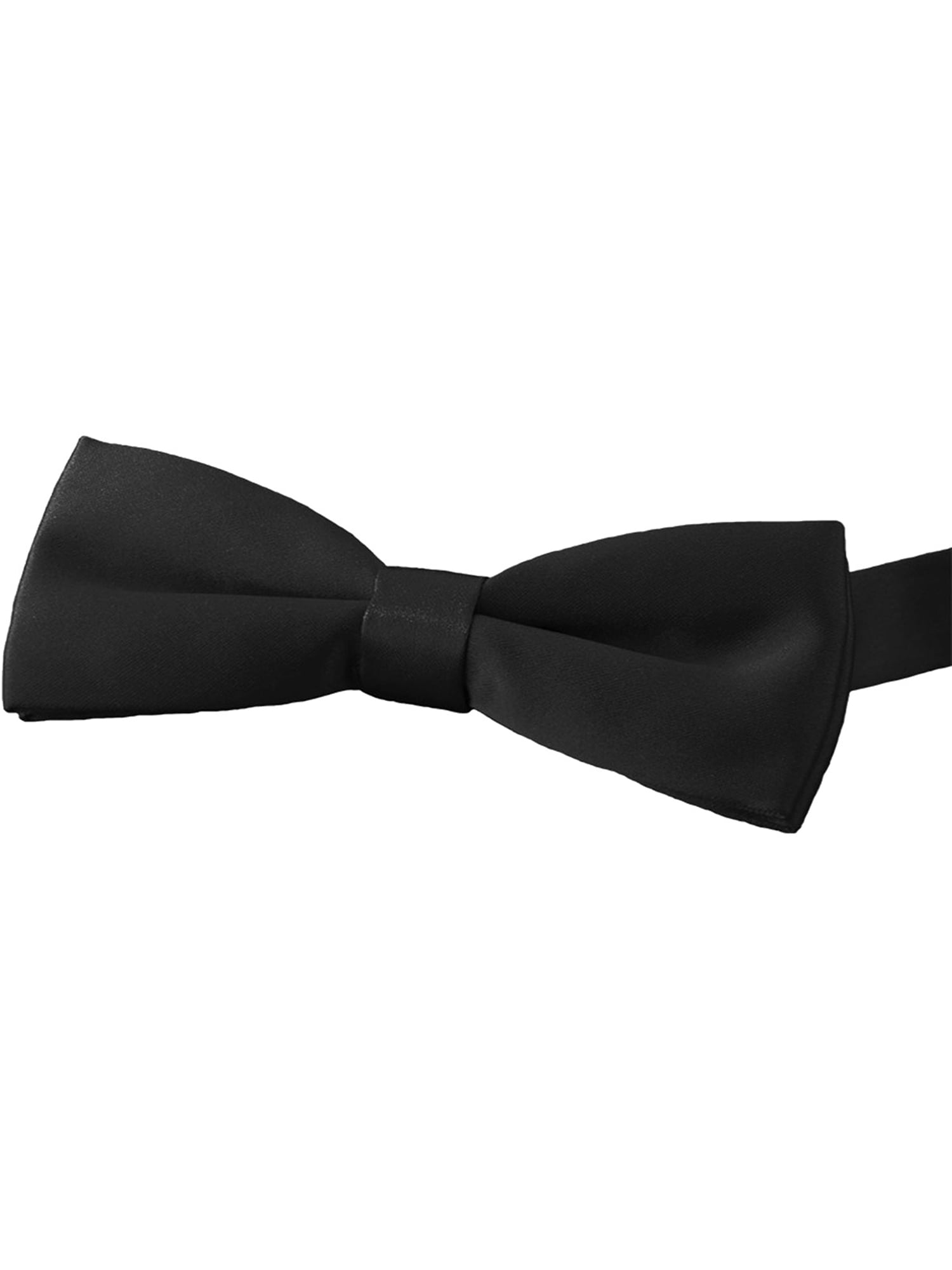 Brybelly Formal Black Casino and Poker Dealer Clip On Bow Tie 