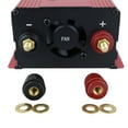 thumbnail image 4 of Inverter Portable DC 12V to AC 110V 110V 3000W Power Inverter Sine Wave Short Circuit Protection Built-in Fan Automobile Travelling Emergency Converter Red, 4 of 6