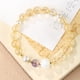 thumbnail image 2 of Pulsera de cristal citrino natural para mujer, 8 mm, cuarzo amarillo, 2 of 2