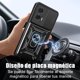 thumbnail image 3 of MARVA Funda para Motorola Moto Edge 50 Fusion + 3pzs Mica Protector de Pantalla,con Ventana Deslizante PC,Lámina Hierro Magnética,Soporte Invisible,TPU+PC,Accesorios, 3 of 8